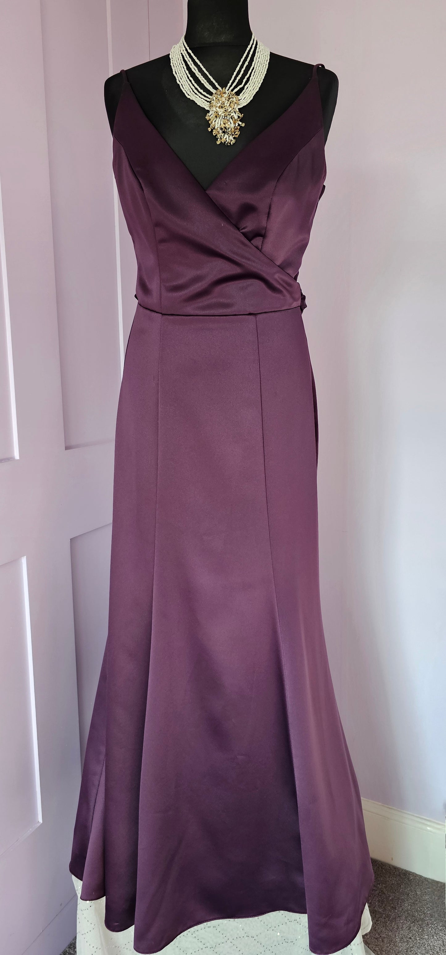 Ball Gown in Spiritual Purple