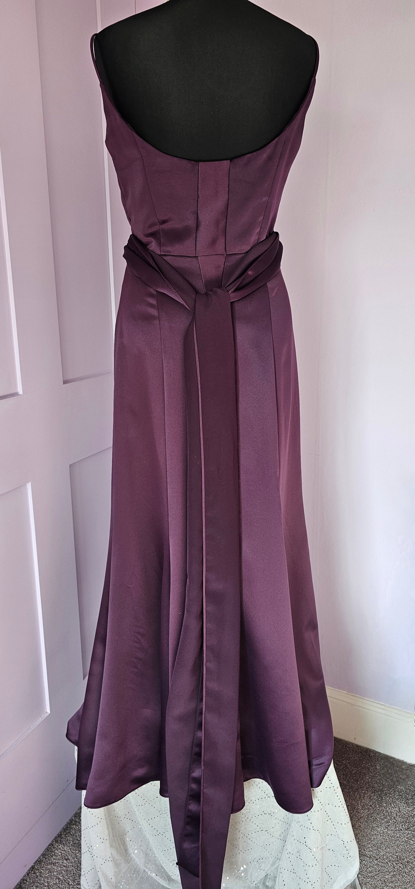 Ball Gown in Spiritual Purple