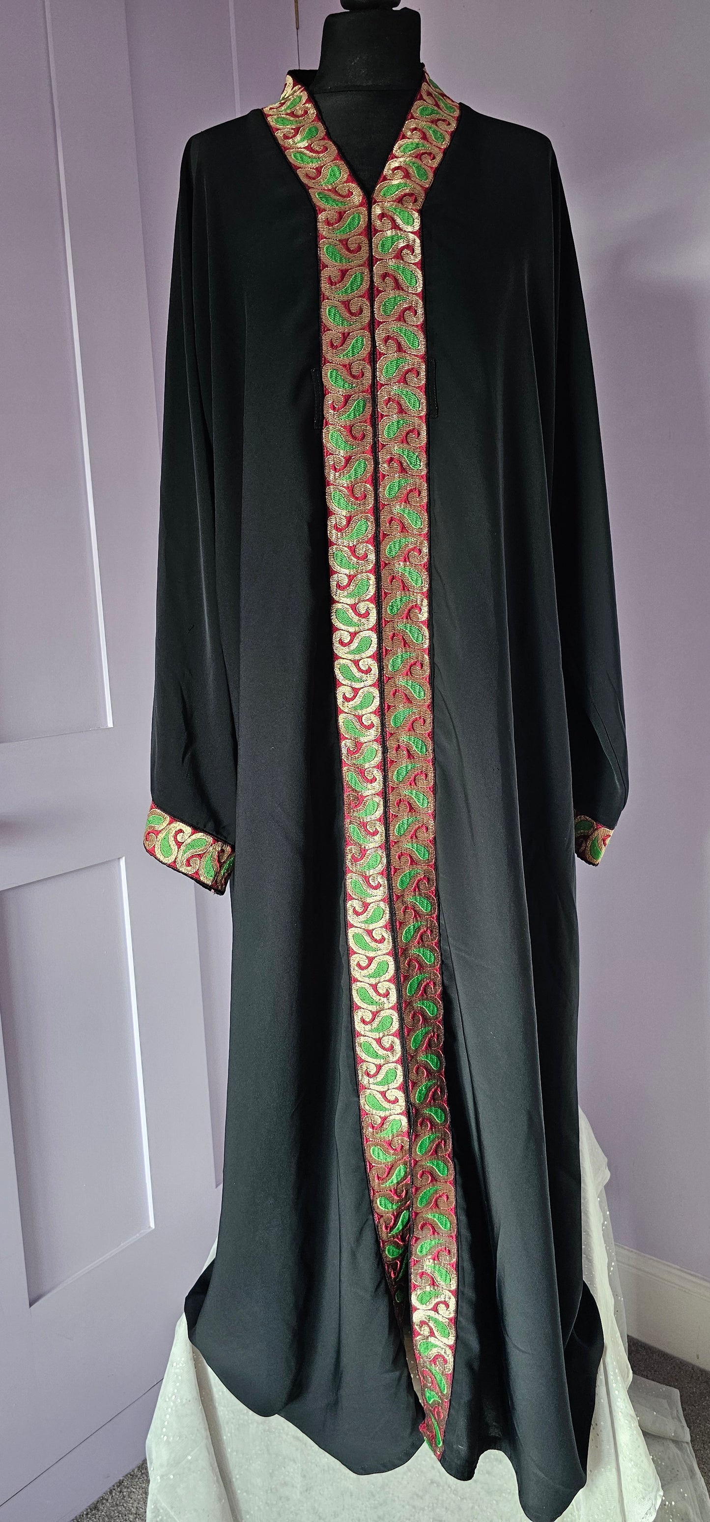 Long Black Abaya from Saudi