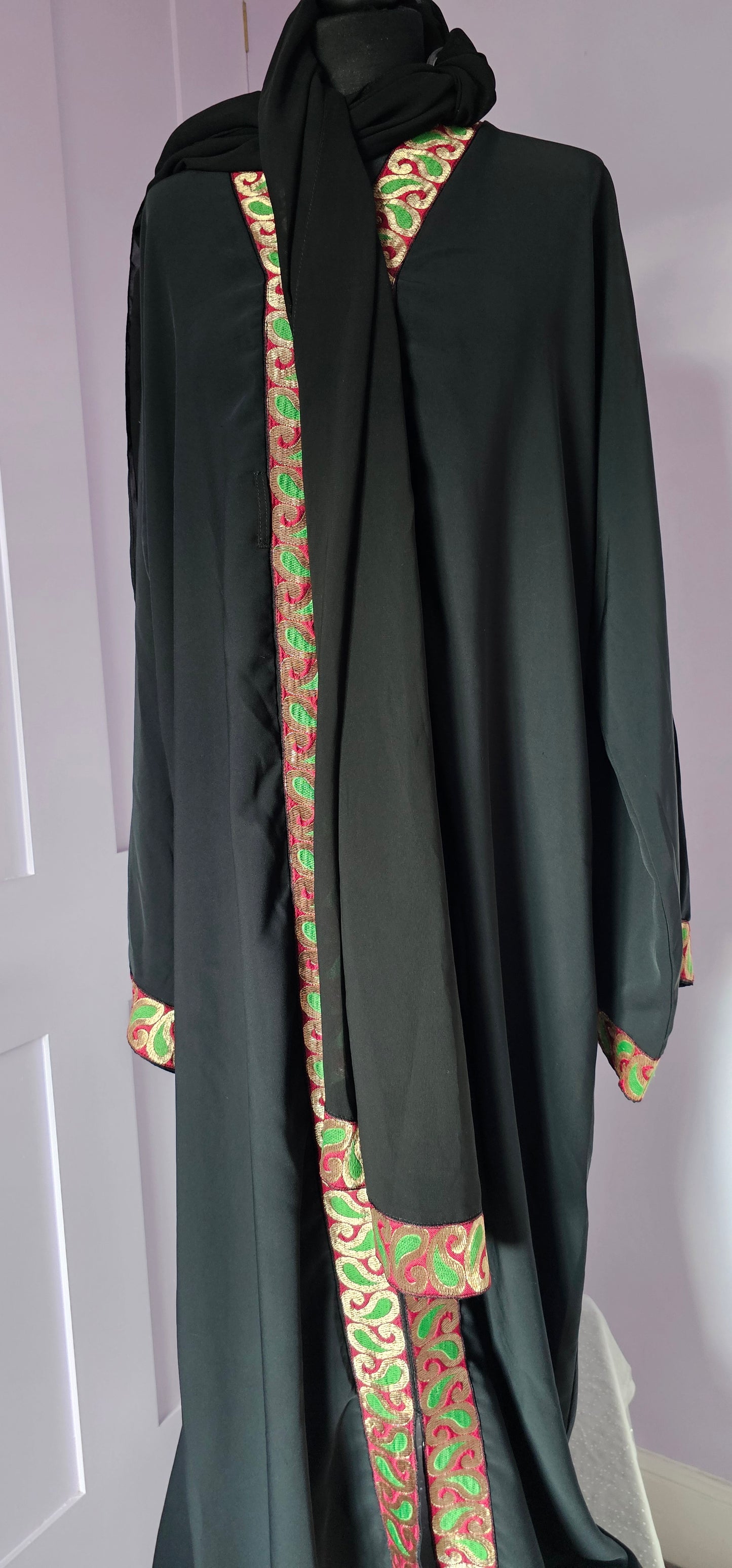 Long Black Abaya from Saudi